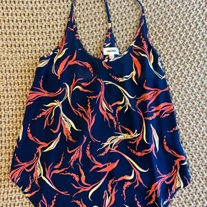 L'Agence Women’s Mary Jane 100% Silk Tank Top Size Small